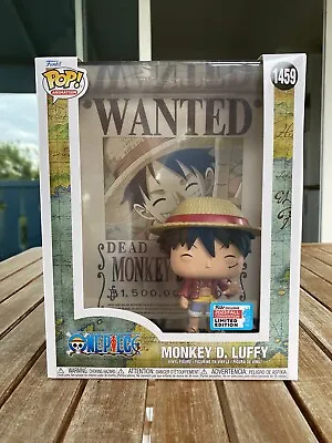 Buy Pop Monkey D.Luffy Wanted Poster - One Piece (1459) Limited Edition Figure  • 102.78£