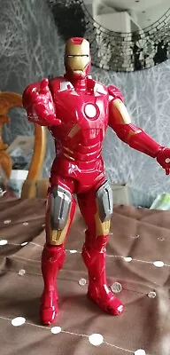 Buy Iron Man Action Figure. Talks And Sounds 10inch. Marvel 2012 Hasbro.  • 8£