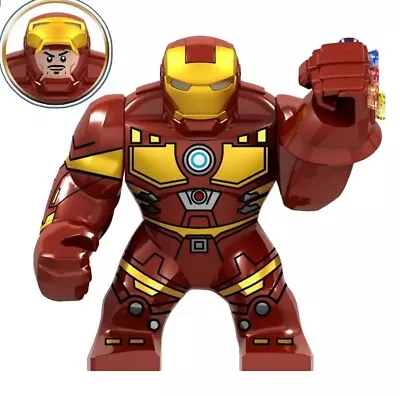 Buy Marvel Avengers Ironman Building Block Large 7.5cm +text For More Characters • 15£