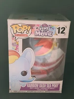 Buy Funko Pop! My Little Pony: MLP Movie - Rainbow Dash Sea Pony No 12 • 14.95£