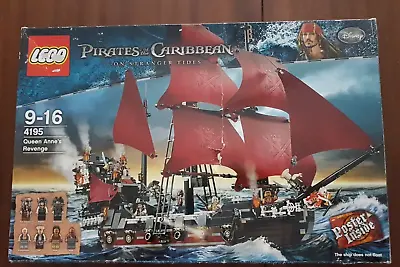 Buy LEGO 4195 - Pirates Of The Caribbean - Queen Anne's Revenge - New And Sealed • 549.99£