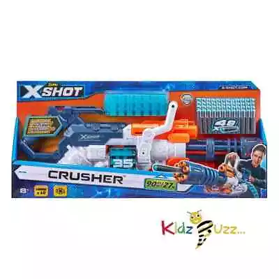 Buy ZURU Blaster X-Shot Crusher With 48 Darts Brand New • 33.99£