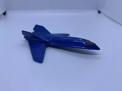 Buy Hot Wheels - X-Jet X Jet X-Men XMEN Plane Blue - Diecast - 1:64 Scale - USED • 2.50£