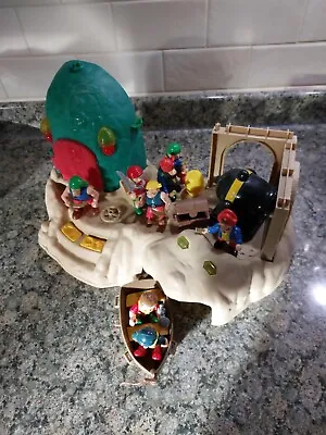 Buy Playmobil  Pirates Lagoon - Island,  Cave, Small Boat, Pirates, Cannon, Jail. • 8£