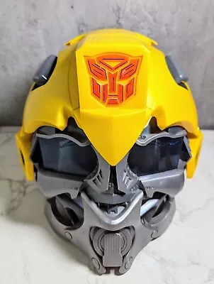 Buy Transformers Bumblebee Talking Voice Changer Helmet Mask Toy Cosplay Hasbro 2008 • 29.99£