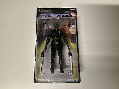 Buy NECA Terminator 2 Kenner Tribute White Hot T-1000 Changes Color 7  Action Figure • 34.99£