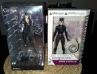 Buy 2 X Catwoman Kotobukiya Artfx  & DC Comics Greg Capullo Designer Series Figures • 55£