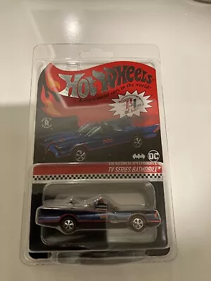 Buy Hot Wheels TV Series Batmobile RLC Real Riders 2021 Limited Edition.  New Sealed • 25£