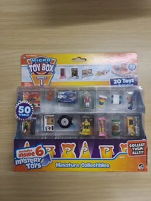 Buy Micro Toy Box Series 1 20 He Man Hot Wheels Pony Barbie Mystery Toys 4 Stickers • 21.99£