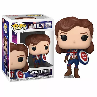 Buy New Marvel What If...? Pop! Vinyl - Captain Carter Figure • 15.60£