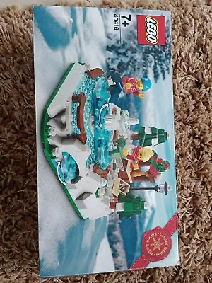Buy LEGO Ice Skating Rink Christmas Set 2020 (40416) • 19.50£