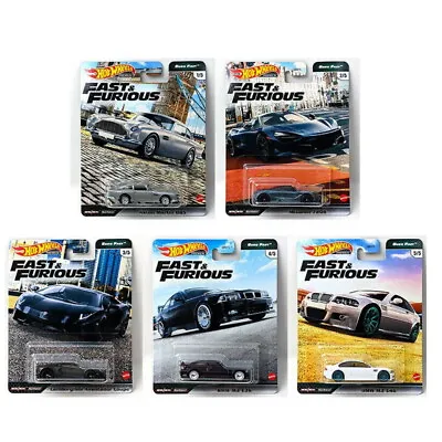 Buy Hot Wheels Fast & Furious Euro Fast Set Of 5 Die Cast Vehicles New Kids Toy • 29.99£