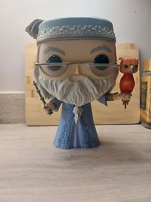 Buy Harry Potter Dumbledore And Fawkes Jumbo 10 Inch Funko Pop • 20£
