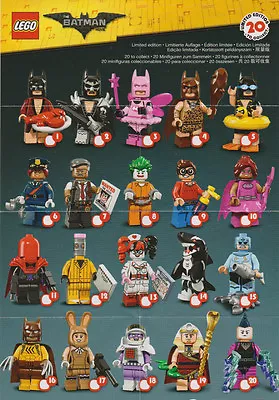 Buy Lego Batman Movie Minifigures Re-Sealed - Series 71017 - Choose The One You Like • 4.95£