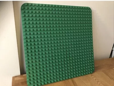 Buy Lego Duplo Large Base Board Green Plate 15  X 15   34278  Round Corners • 8.99£