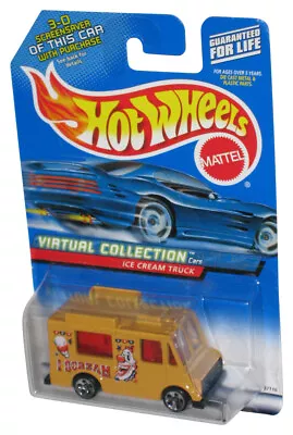Buy Hot Wheels Virtual Collection (2000) Yellow I Scream Ice Cream Truck Toy #144 • 15.06£