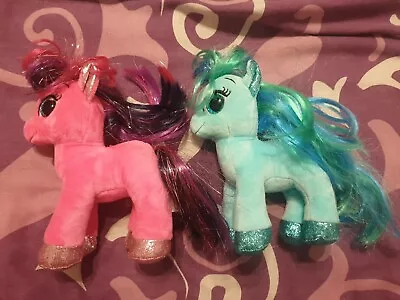 Buy Hasbro My Little Pony TY Beanie Baby Boos Ruby & Topaz - Soft 6 Inch 2017 • 8£