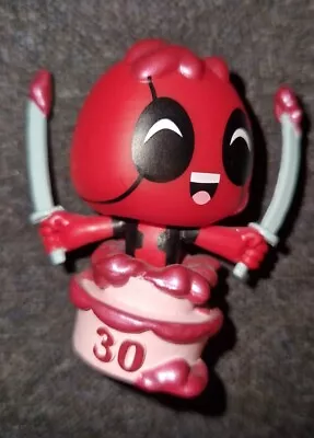 Buy Deadpool 30th Anniversary Funko Mystery Mini Figure- 30th Cake Bobblehead-1/6 • 7.50£