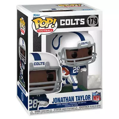 Buy Officially Licensed Funko NFL: Colts Jonathan Taylor Pop! Vinyl Action Figure • 16.14£