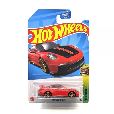 Buy Hot Wheels Die-Cast Vehicle Red Porsche 911 GT3 Red • 8.99£
