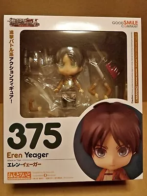 Buy Official Attack On Titan Eren Yeager Nendoroid #375 Figure - New Sealed • 49.99£