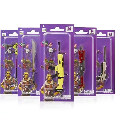 Buy 1pc Fortnite Keyring, 3D Guns Keychain Party Bag Filler For Kids With Weapons • 7.41£