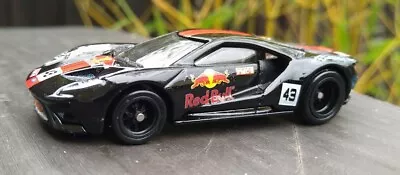 Buy FORD GT40 Red Bull Premium Metal Base By Hot Wheels Modified Real Riders   1:64 • 0.99£