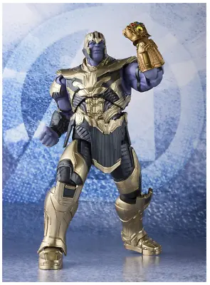 Buy S.H.Figuarts Avengers Thanos - Approx. 195mm PVC & ABS Posable Figure • 97.16£