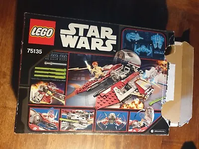 Buy Lego Star Wars Complete 75135 Obi-wans Jedi Interceptor • 51.20£