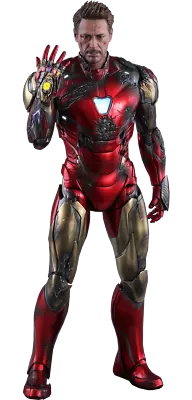 Buy Marvel Tony Stark Iron Man Mark Lxxxv Battle Damaged Hot Toys Sideshow MMS543D33 • 480.26£