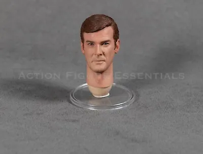 Buy James Bond Head Sculpt Custom Roger Moore 007 1/6 Hot Toys Scale • 32.50£
