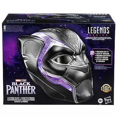 Buy New Hasbro Marvel Legends Black Panther Electronic Helmet 1:1 Scale Freepost • 64.95£