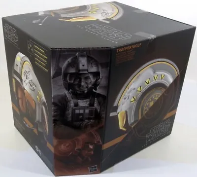 Buy Hasbro Star Wars The Black Series The Mandalorian Trapper Wolf Electronic Helmet • 70£
