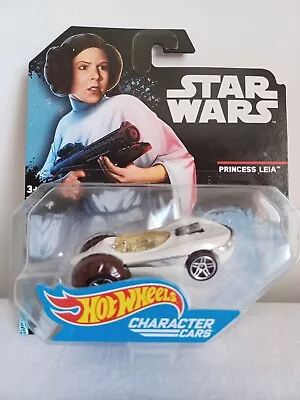 Buy New & Sealed Hot Wheels Star Wars Character Cars Princess Leia FreePost • 8.95£