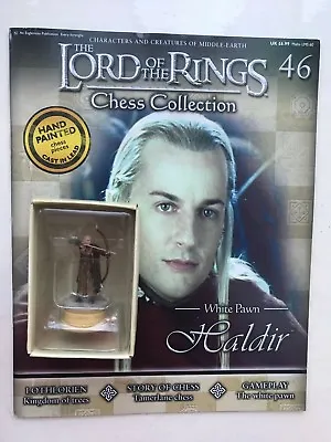 Buy Lord Of The Rings Chess Collection 46 Haldir Eaglemoss Figurine + Magazine • 19.99£