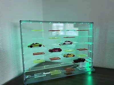 Buy 28 Cars  Acrilyc. Display Stand Hot Wheels ( Cars Excluding) • 37£
