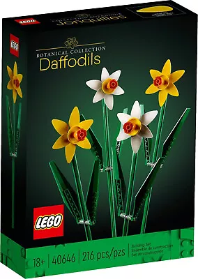 Buy Lego Botanical Collection - 40646 - Daffodils - Brand New Sealed Box Set Flowers • 18.95£