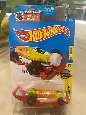 Buy 2016 Hot Wheels #32 HW Tool-In-1 2/5 CARBONATOR Yellow/Red/ W/Gray OH5 Spokes • 9.46£