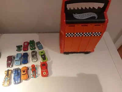 Buy 14 Hot Wheels Cars+carrying Caserace Track • 11£