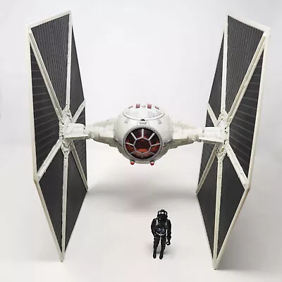 Buy Star Wars Tie Fighter Space Vehicle + Tie Fighter Pilot Action Figure • 69.99£