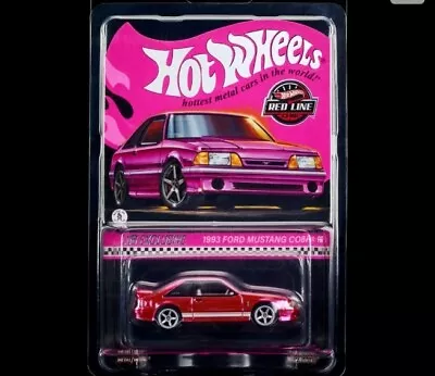 Buy Hot Wheels RLC Exclusive Pink Edition 1993 Ford Mustang Cobra R - PRE ORDER • 59.99£