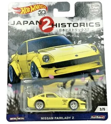 Buy Hot Wheels Datsun 240 260 Z Fairlady Z Japan Historics 2. Car Culture -damaged • 22.80£
