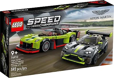 Buy LEGO Speed Champions Aston Martin Valkyrie & Vantage 76910 NEW FREE Signed P&P • 53.95£