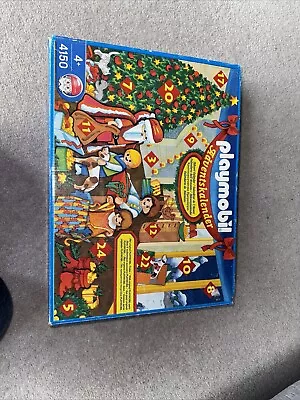 Buy Playmobil 4150 Christmas Advent Calendar With Accessories Complete & Boxed • 29.99£