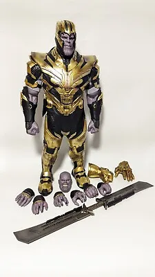 Buy Hot Toys Thanos 1/6 Figure Avengers Endgame MMS529 Armored Light Up Gauntlet MCU • 199.99£