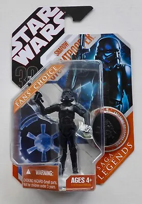 Buy Star Wars New Saga Legends 30th Anniversary Shadow Stormtrooper Moc Figure Tac • 19.99£