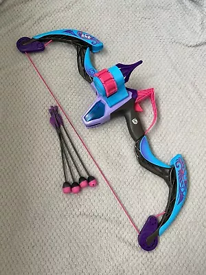 Buy Nerf Rebelle Secrets And Spies Arrow Revolution Bow With 4x Whistling Arrows • 18£