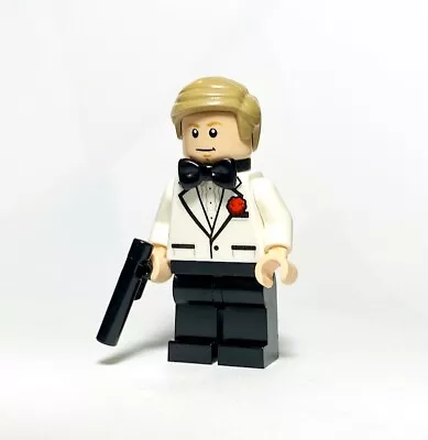 Buy NEW LEGO James Bond - White Tux Minifigure - 007 Spectre - Made Of Genuine LEGO • 12.79£