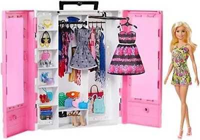 Buy Barbie Barbie And Pink Closet Doll & Fashion Set [Dress Doll / House] [Do • 85.04£
