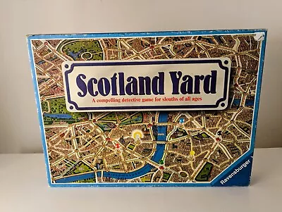 Buy Scotland Yard Board Game By Ravensburger Vintage 1983 (10yrs+) • 1.99£